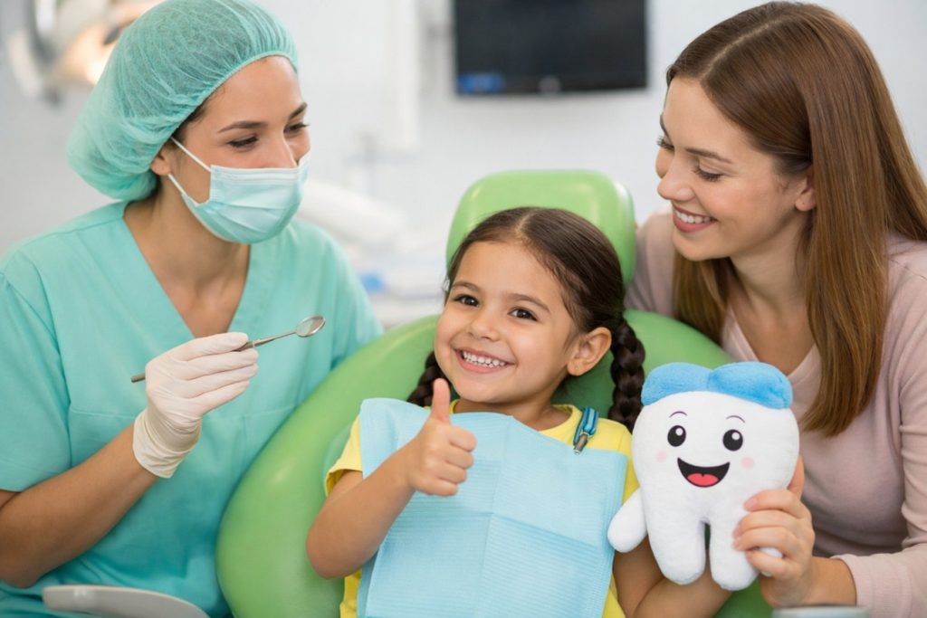 Odontología para niños: experiencia positiva desde la primera cita